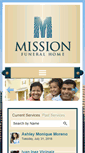 Mobile Screenshot of missionmemorials.com